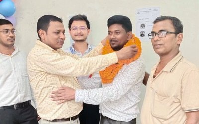 Felicitation at the convention
