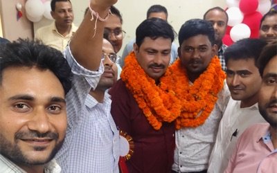 Felicitation at the convention